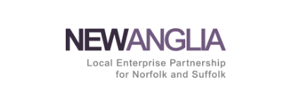New Anglia LEP logo, grants and funding