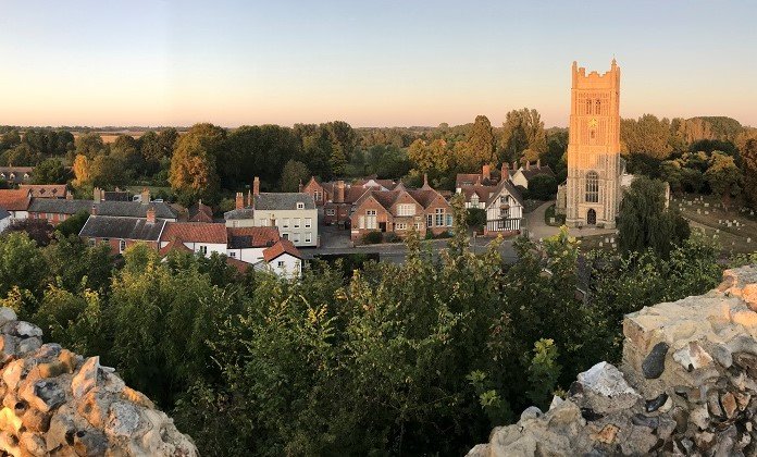 View from Eye Castle