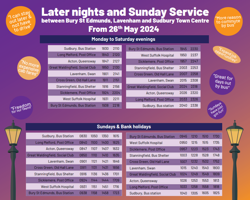 enhanced timetable for bus route 753. visit website for more details