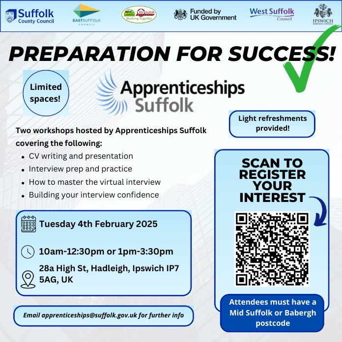 Preparation for Success workshop 