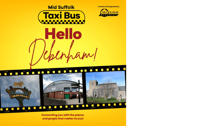 Debenham Taxi Bus